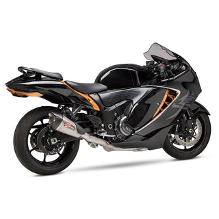 Yoshimura Hayabusa 2022-25 Race AT2 Stainless Full Exhaust, w/ Stainless Muffler