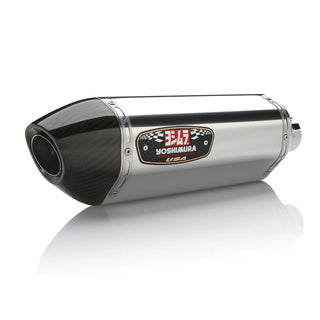 Yoshimura GSX-R600/750 11-24 R-77 Stainless Slip-On Exhaust, w/ Stainless Muffler