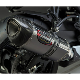 Yoshimura GSX-R600/750 11-24 ALPHA Stainless Slip-On Exhaust, W/ Stainless Muffler