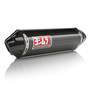 Yoshimura YZF-R6V 06-20 TRC Stainless Slip-On Exhaust, W/ Carbon Fiber Muffler