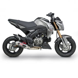 Yoshimura Z125 PRO (BR125) 17-24 Race RS-2 Stainless Full Exhaust, W/ Carbon Fiber Muffler