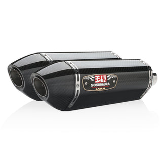Yoshimura ZX-14R 12-23 Race R-77 Stainless Slip-On Exhaust, w/ Carbon Fiber Mufflers