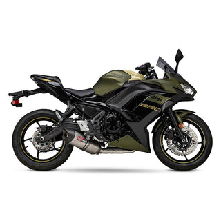 Yoshimura NINJA/Z 650 17-25 Race AT2 Stainless Full Exhaust, w/ Stainless Muffler