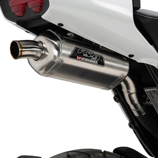 Yoshimura PAPIO SS/CL 2024 RS-9 Stainless Slip-On Exhaust, W/ Aluminum Muffler