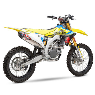 Yoshimura RM-Z450 18-25 RS-12 Stainless Full Exhaust, W/ Aluminum Muffler