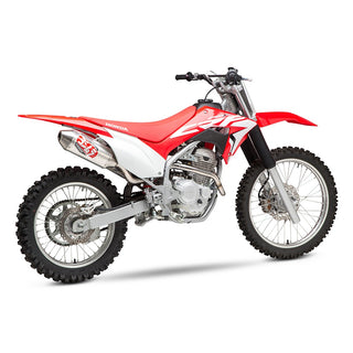 Yoshimura CRF250F 19-25 RS-2 Stainless Full Exhaust, W/ Aluminum Muffler