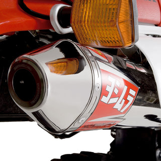 Yoshimura XR650L 93-25 RS-2 Stainless Slip-On Exhaust, W/ Stainless Muffler
