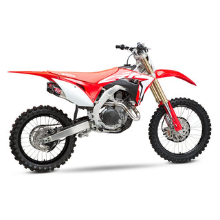 Yoshimura CRF450R/RX 17-20 / CRF450R-S 2022 RS-9T Stainless Full Exhaust, W/ Stainless Mufflers