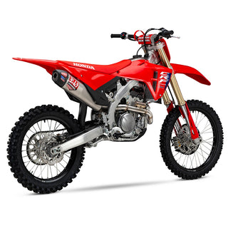 Yoshimura CRF250R/RX 2025 RS-12 Stainless Full Exhaust, W/ Stainless Muffler