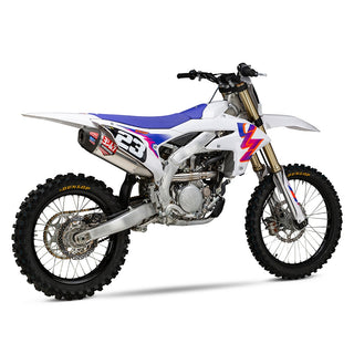 Yoshimura YZ250F 2024 RS-12 Stainless Full Exhaust, W/ Aluminum Muffler