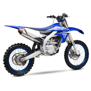 Yoshimura YZ450F 18-19 / WR450F 19-20 / YZ450FX 19 RS-4 Stainless Full Exhaust, W/ Aluminum Muffler