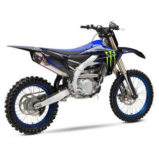 Yoshimura YZ450F 20-22 RS-12 Stainless Full Exhaust, W/ Aluminum Muffler