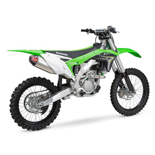 Yoshimura KX250F 17-20 RS-4 Stainless Full Exhaust, W/ Aluminum Muffler