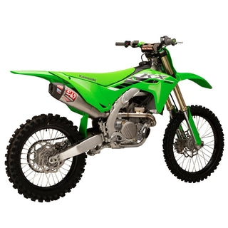Yoshimura KX250/X 2025 RS-12 Stainless Full Exhaust, W/ Stainless Muffler