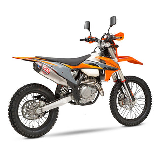 Yoshimura KTM 500 EXC-F 20-23 / Husqvarna FE 501S 20-23 RS-12 Stainless Full Exhaust, W/ Aluminum Muffler