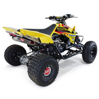 Yoshimura LT-R450 06-10 RS-5 Stainless Full Exhaust, W/ Aluminum Muffler