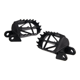 Zeta Wide Chromoly Mid Foot Pegs - Kawasaki KLX250 / KLX300 / D-Tracker