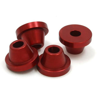 Zeta Bar Mount Rubber Killer KX, KX250F04-, KX450F-11 -Red 4 PCS