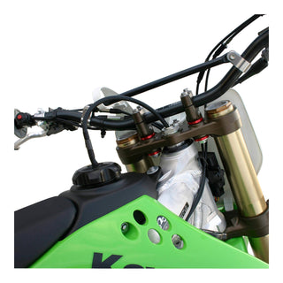 Zeta Rubber Killer (4 Pack) - Red - Kawasaki KX / KX250F ('04-) / KX450F ('11-)