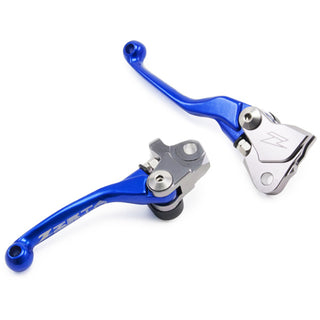 Zeta Forged Pivot Lever Set KX250F/450F05-12 - Blue