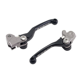 Zeta Forged Pivot Lever Set KX250F/450F05-12 -Black