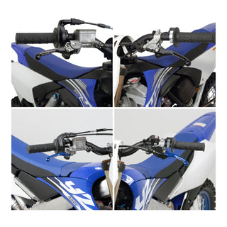 Zeta Pivot Lever Set FP- Kawasaki KX450F '24- - Black