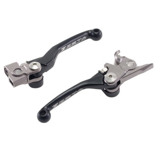 Zeta Forged Pivot Lever Set 250-450SX/EXC brembo HQV - Black