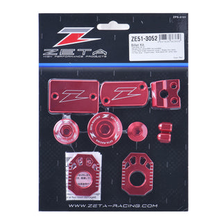 Zeta Billet Bling Kit Crf250L/M 12-20 -Red