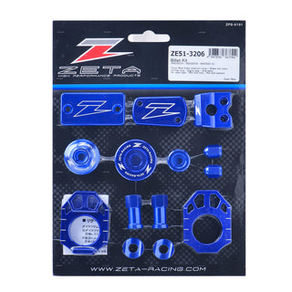 Zeta Billet Bling Kit Rmz250 07-, Rmz450 05- Blue