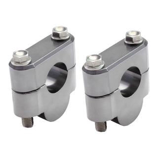 Zeta Handlebar Rise Kit 19mm Height - 22.2mm Bar - Titanium