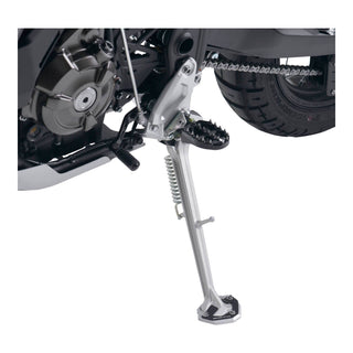 Zeta Side Stand Extender - Black / Silver - Yamaha Tenere 700 ('20-)