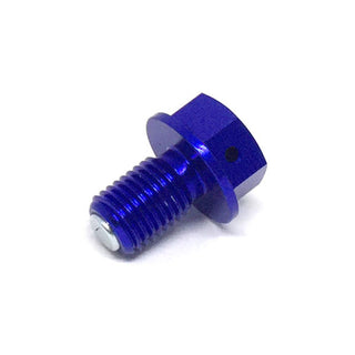 Zeta Drain Bolt - Magnetic M10x15 - P1.25 - Blue