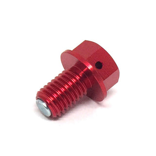 Zeta Drain Bolt - Magnetic M10x15 - P1.5 - Red