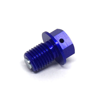 Zeta Drain Bolt - Magnetic M12x15 - P1.5 - Blue