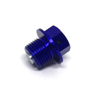 Zeta Drain Bolt - Magnetic M14x10 - P1.25 -Blue