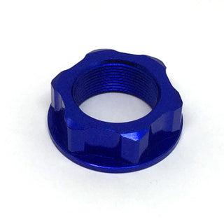 Zeta Steering Stem Nut M22x30-P1.0 H12 -Blue