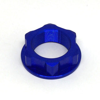 Zeta Steering Stem Nut M24x32-P1.0 H12 -Blue