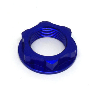 Zeta Steering Stem Nut M24x32-P1.5 H10 - Blue