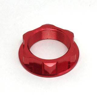 Zeta Steering Stem Nut M26x32-P1.0 H10 -Red