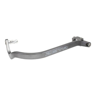 Zeta Armour Handguards Bent for 22.2mm Handlebars - Titanium