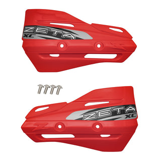 Zeta Handguard Shields Only XC Protector -Red