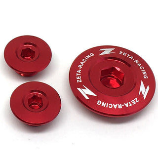 Zeta Engine Plug CRF250R 04-09, CRF250X 04 - Red