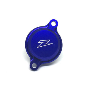 Zeta Oil Filter Cover YZ450F 10-, YZ450FX 16-, YZ250F 14-, YZ250FX 15-, WR450F 16-, WR250F 15- Blue