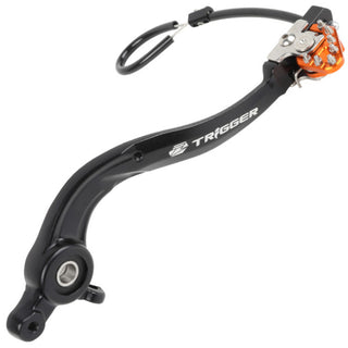 Zeta Brake Pedal - Trigger Ktm Sx 16 - Orange