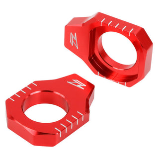 Zeta Axle Blocks CRF250L/M/RALLY - Red