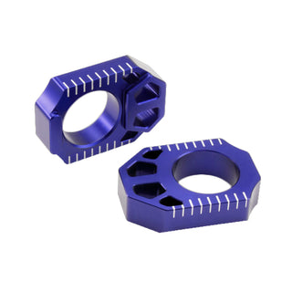 Zeta Axle Blocks YZ250F12-, YZ450F10 - Blue