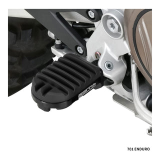 Zeta Adventure Foot Pegs - KTM - Black