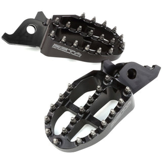 Zeta Alloy Ultrawide Footpegs CRF250/450,CRF250L/M/RALLY -57mm Black