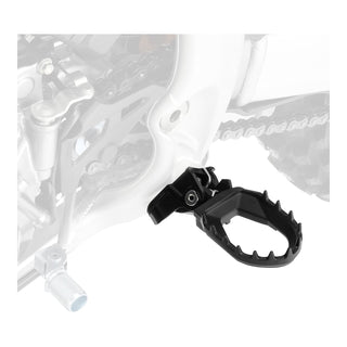 Zeta Max Foot Pegs - Honda CRF250R - Black