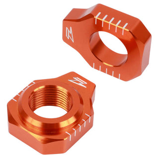 Zeta Axle Blocks KTM 85SX 15, FreeRide - Orange